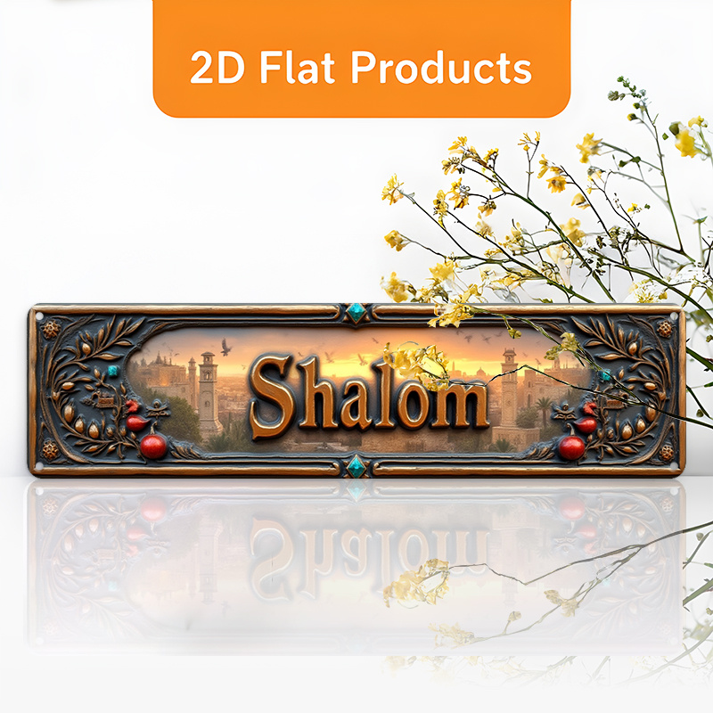 Home Decor In - CIFBUY ป้ายโลหะกันน้ำลายศิลปะวินเทจ 