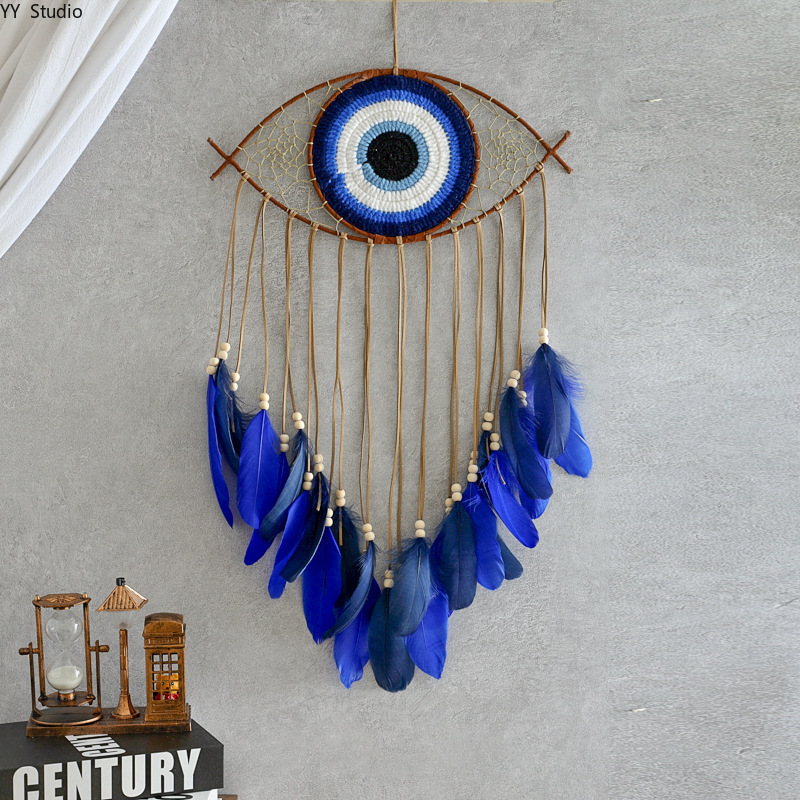 Home Decor Accessories - งานฝีมือสร้างสรรค์ ของตกแต่งผนังรูปดวงตาปีศาจ ของตกแต่งบ้าน ของตกแต่งผนังห้องนั่งเล่น งานศิลปะและงานฝีมือ ของขวัญ