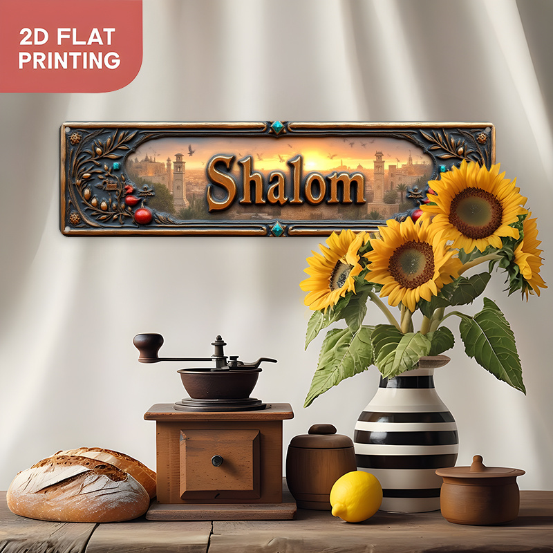 CIFBUY ป้ายโลหะกันน้ำลายศิลปะว - Home Decor In บทวิจารณ์และราคา