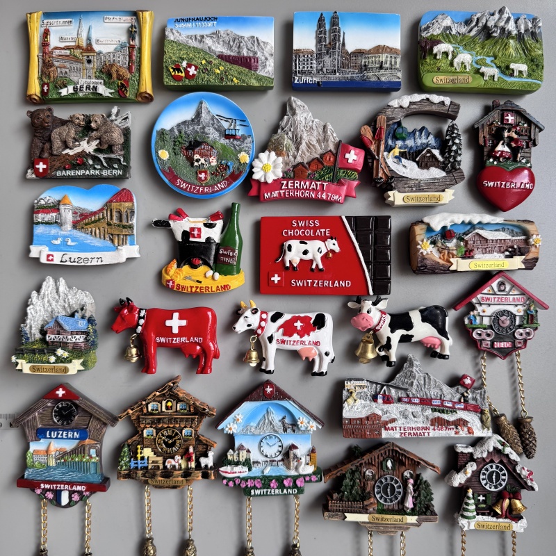สวิตเซอร์แลนด์แม่เหล็กตู้เย็น  - Home Decor Zurich บทวิจารณ์และราคา