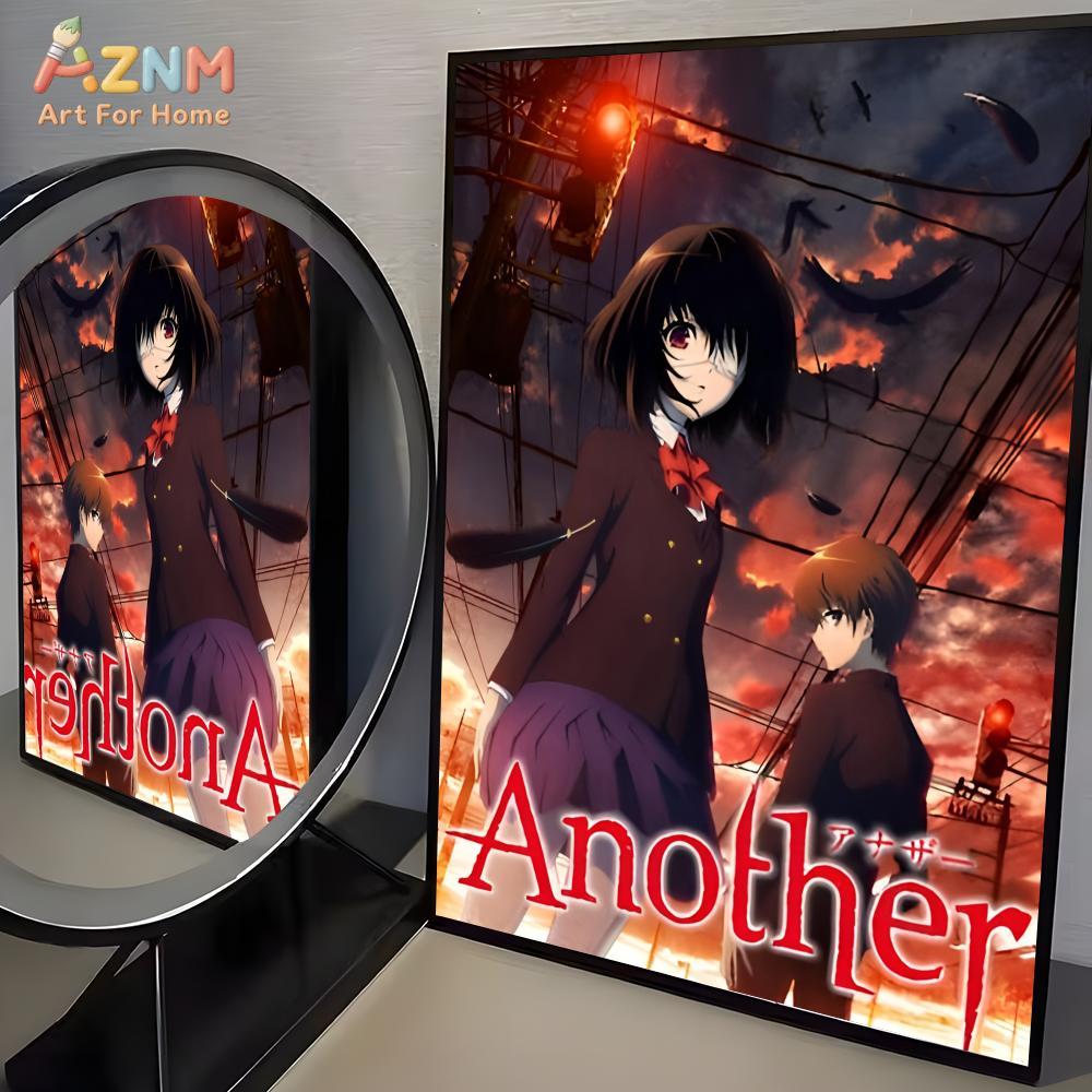 1 ชิ้น A-Another โปสเตอร์อนิเม - Home Decor Japandi บทวิจารณ์และราคา