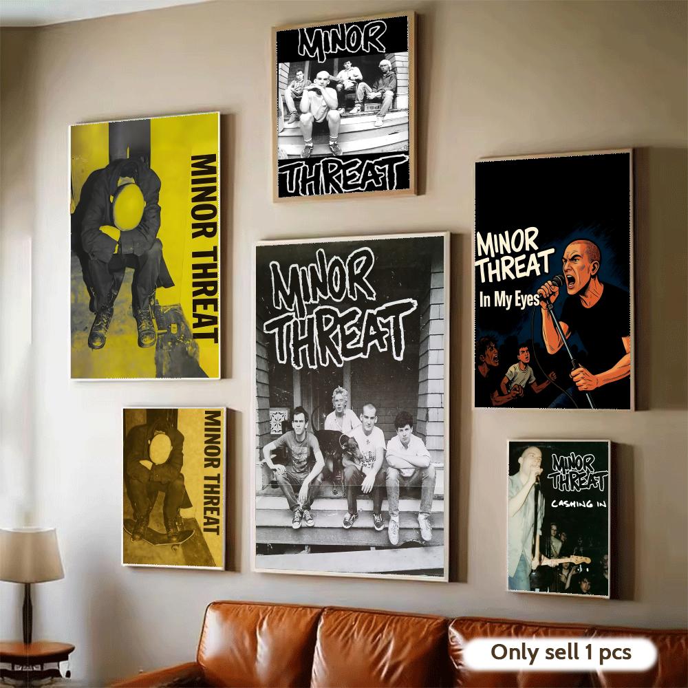 โปสเตอร์วงดนตรีร็อค M-Minor Th - Home Decor Living Room Ideas บทวิจารณ์และราคา