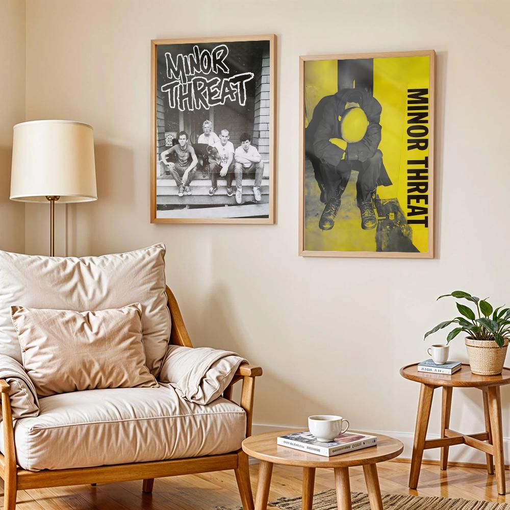 โปสเตอร์วงดนตรีร็อค M-Minor Th - Home Decor Living Room Ideas บทวิจารณ์และราคา