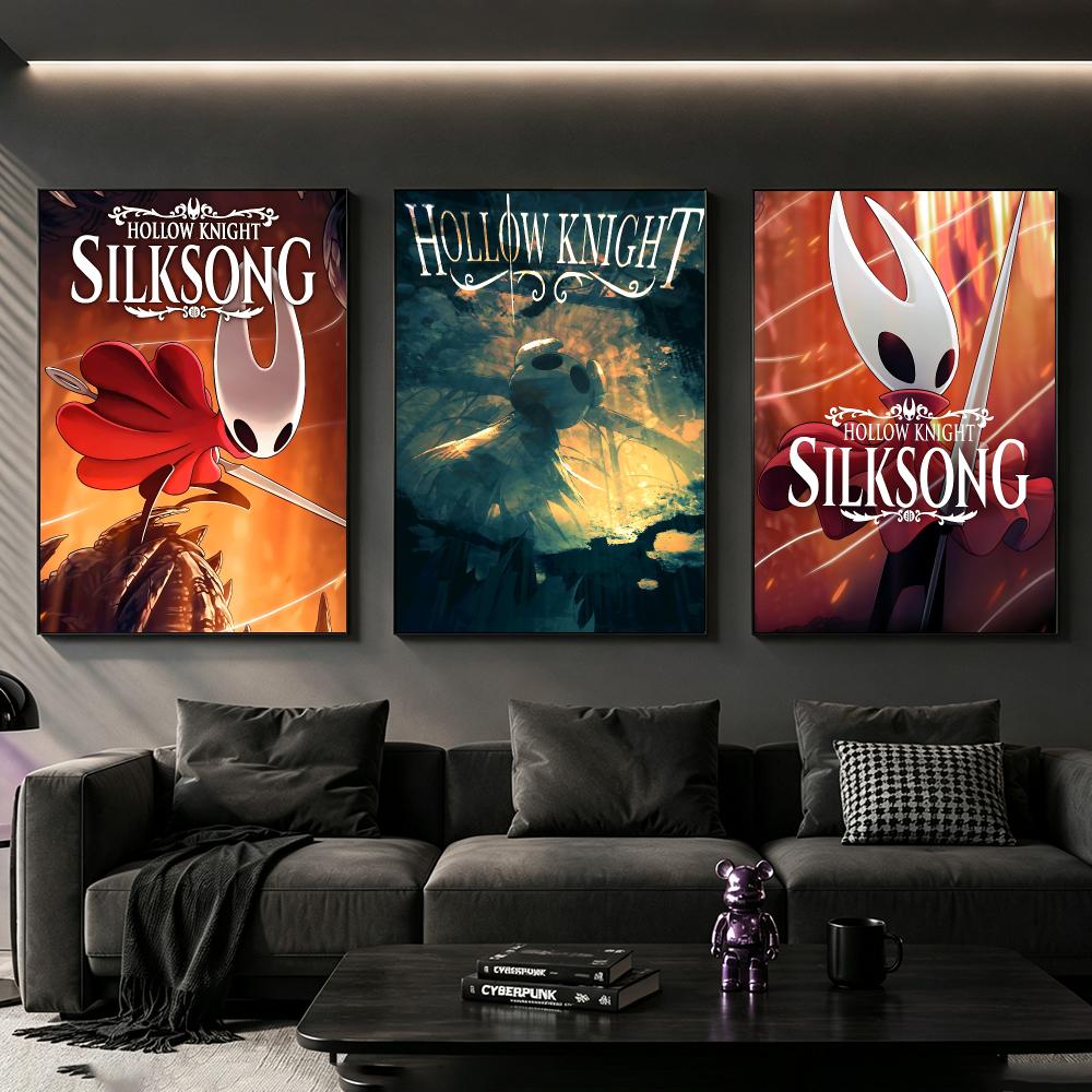 โปสเตอร์เกม Hollow Knight พิมพ - Home Decor Living Room Ideas บทวิจารณ์และราคา