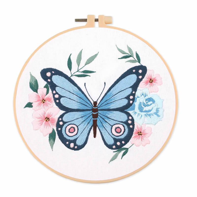 ชุดปักลายผีเสื้อ 1 ชิ้น ขนาด 2 - Home Decor Diy บทวิจารณ์และราคา