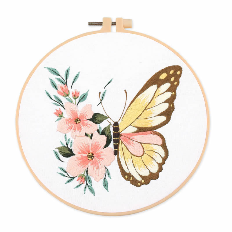 ชุดปักลายผีเสื้อ 1 ชิ้น ขนาด 2 - Home Decor Diy บทวิจารณ์และราคา