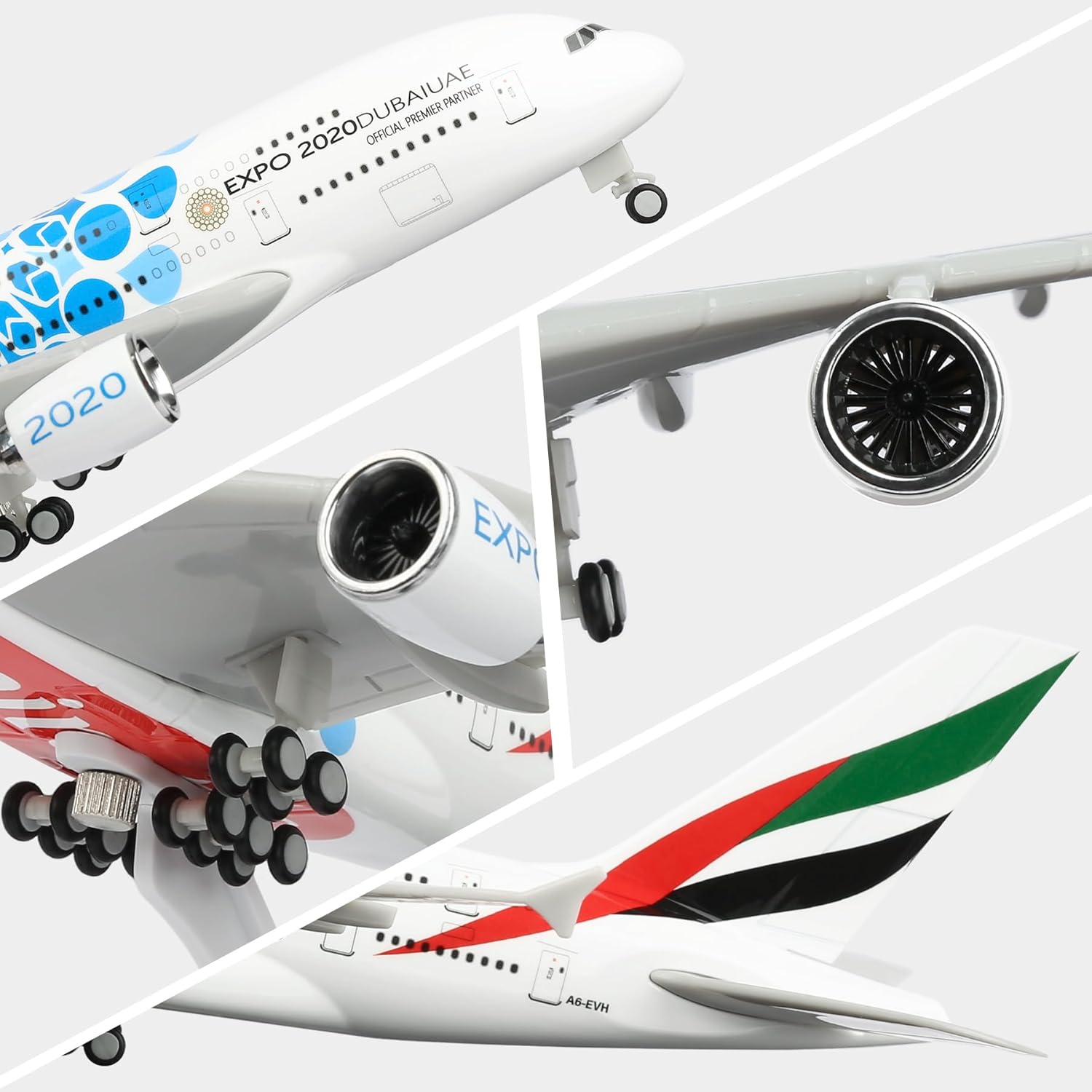 โมเดลเครื่องบิน A380 ของสายการ - Home Decor Uae บทวิจารณ์และราคา