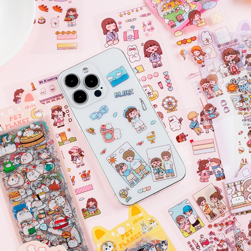 10 ชิ้น/แพ็คการ์ตูนสัตว์สติกเก - Home Decor Magazine บทวิจารณ์และราคา