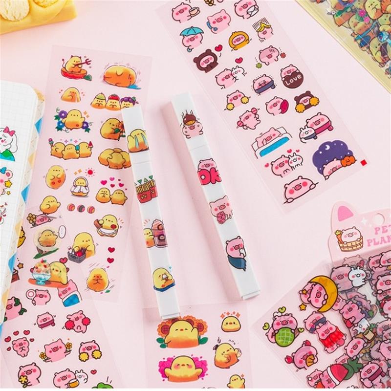 10 ชิ้น/แพ็คการ์ตูนสัตว์สติกเก - Home Decor Magazine บทวิจารณ์และราคา