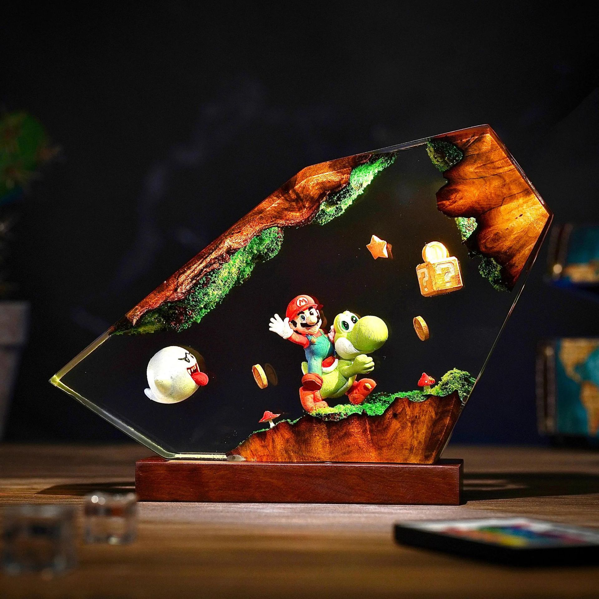 โคมไฟเรซิ่นรูปการ์ตูนอนิเมะ หล - Home Decor Accessories บทวิจารณ์และราคา