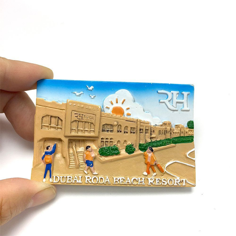 แม่เหล็กติดตู้เย็นเรซิ่น 3 มิต - Home Decor Uae บทวิจารณ์และราคา