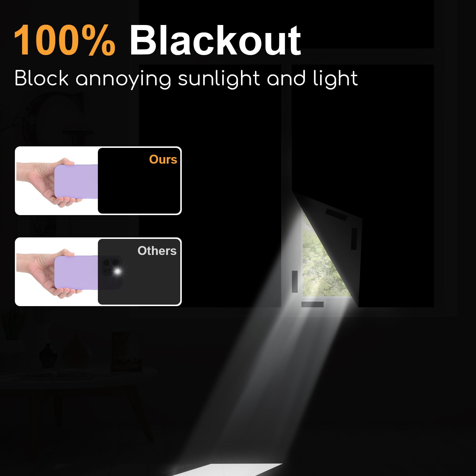 ผ้าม่านกันแสง 100% ฟิล์มกรองแส - Blackout Curtains บทวิจารณ์และราคา