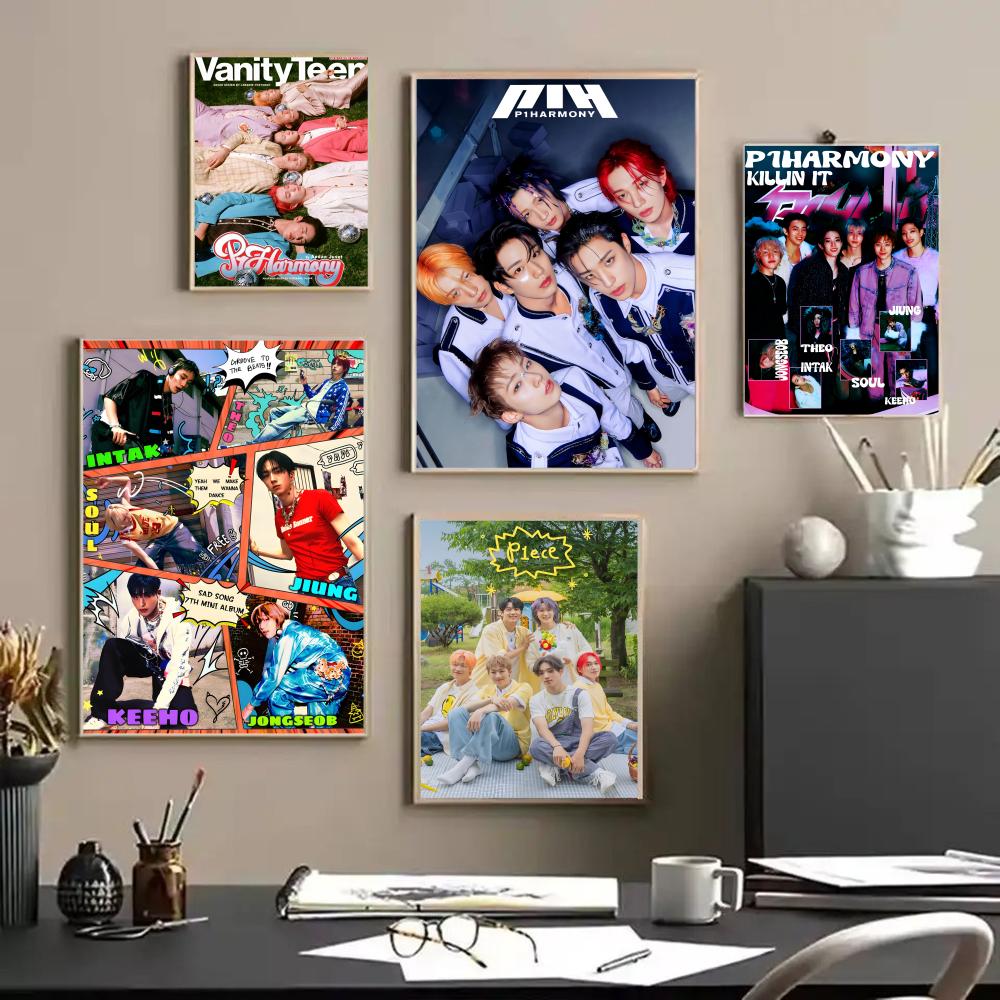 โปสเตอร์นิตยสาร Pop KPOP P_P1H - Home Decor Magazine บทวิจารณ์และราคา