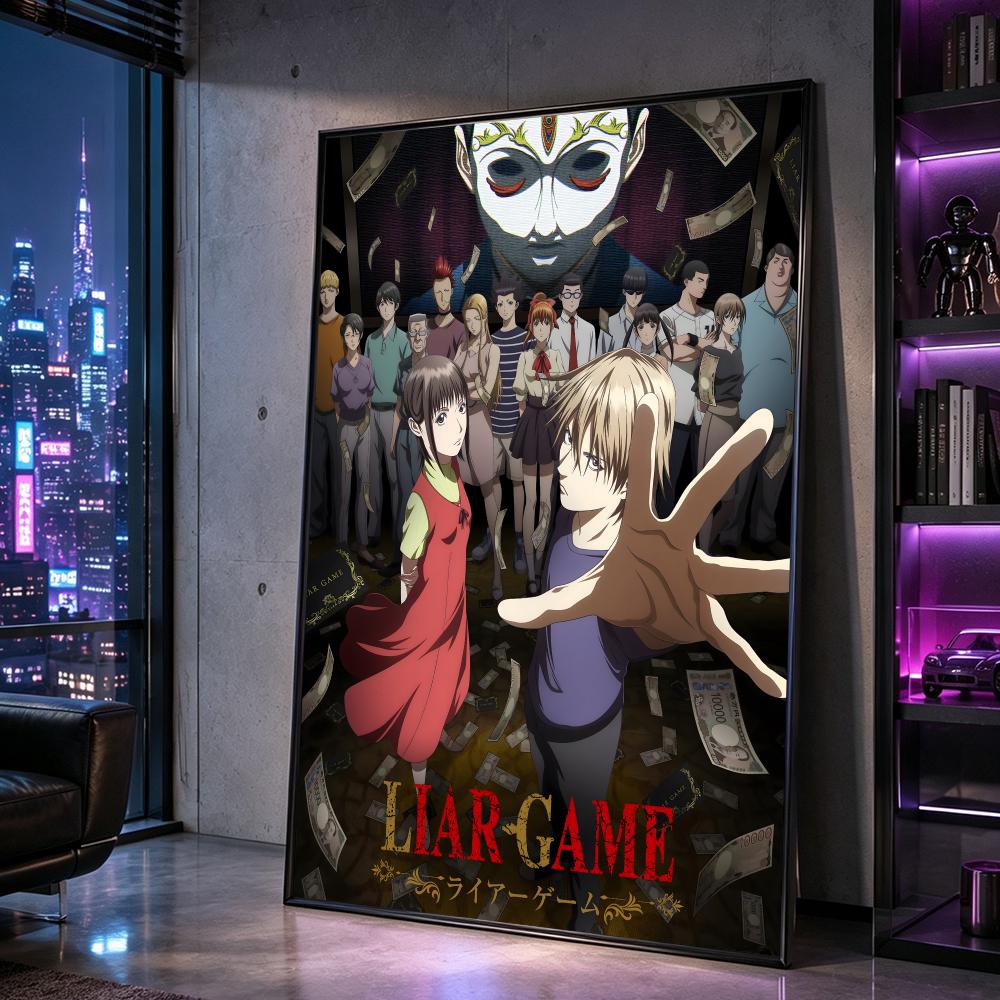 โปสเตอร์เกม Manga Liar พิมพ์ H - Home Decor Living Room Ideas บทวิจารณ์และราคา