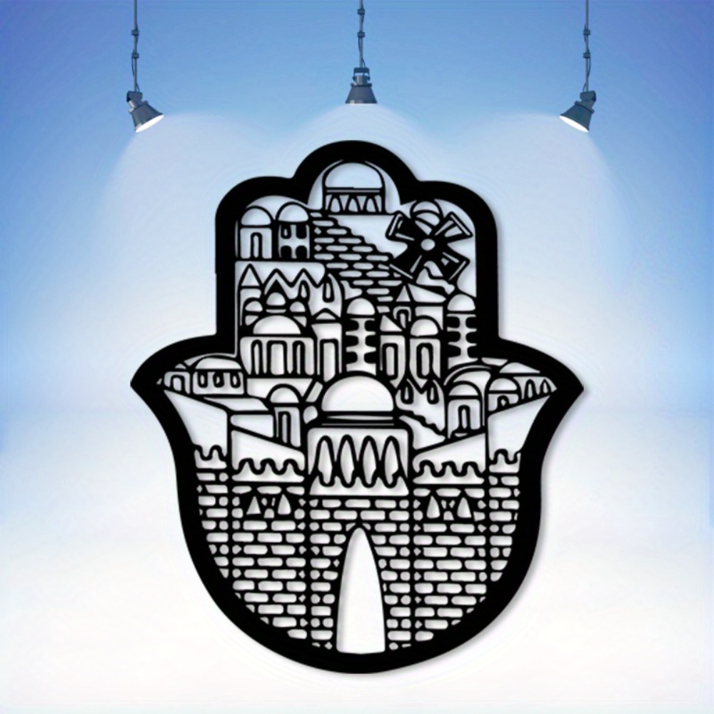 CIFBUY งานศิลปะติดผนังเหล็ก สถ - Home Decor In บทวิจารณ์และราคา