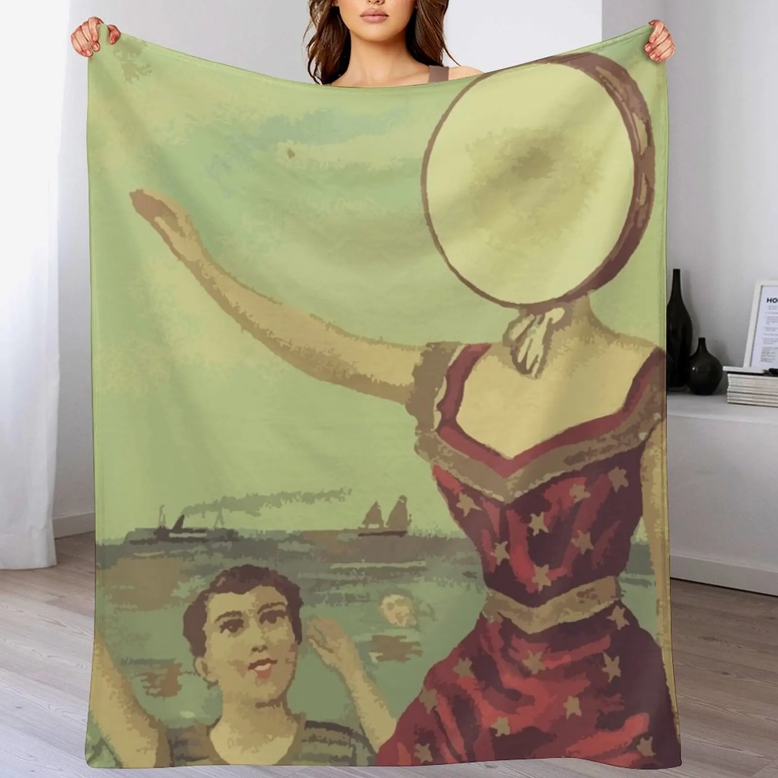 นิวทรัล มิลค์ โฮเทล อิน เดอะ เ - Neutral Throw Blanket บทวิจารณ์และราคา
