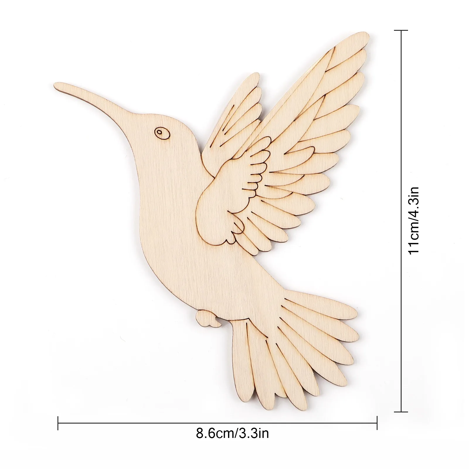 ชุดงานฝีมือไม้รูปสัตว์และนก 10 - Home Decor Diy บทวิจารณ์และราคา