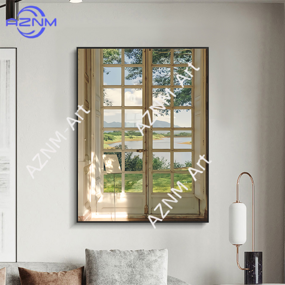 วิวทิวทัศน์สีเขียว วินโดวส์ วอ - Home Decor Japandi บทวิจารณ์และราคา