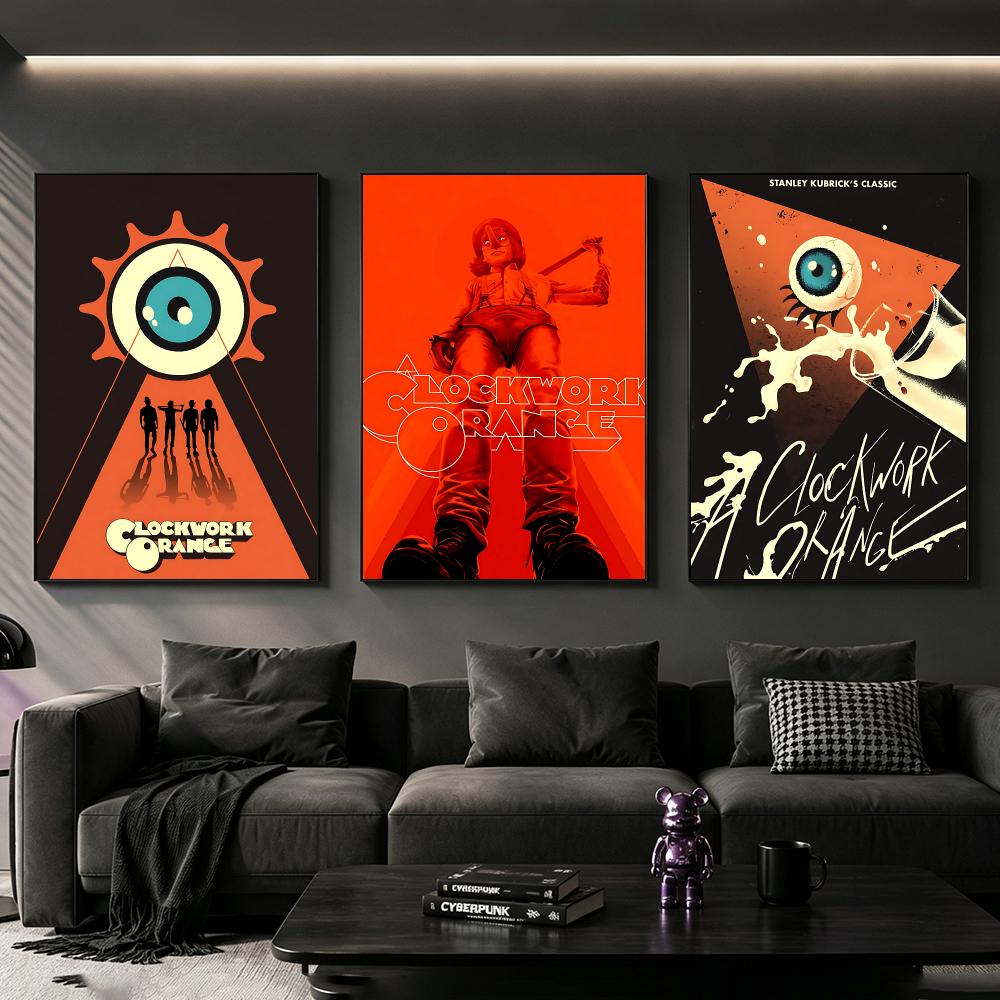 โปสเตอร์ A Clockwork Orange พิ - Home Decor Living Room Ideas บทวิจารณ์และราคา