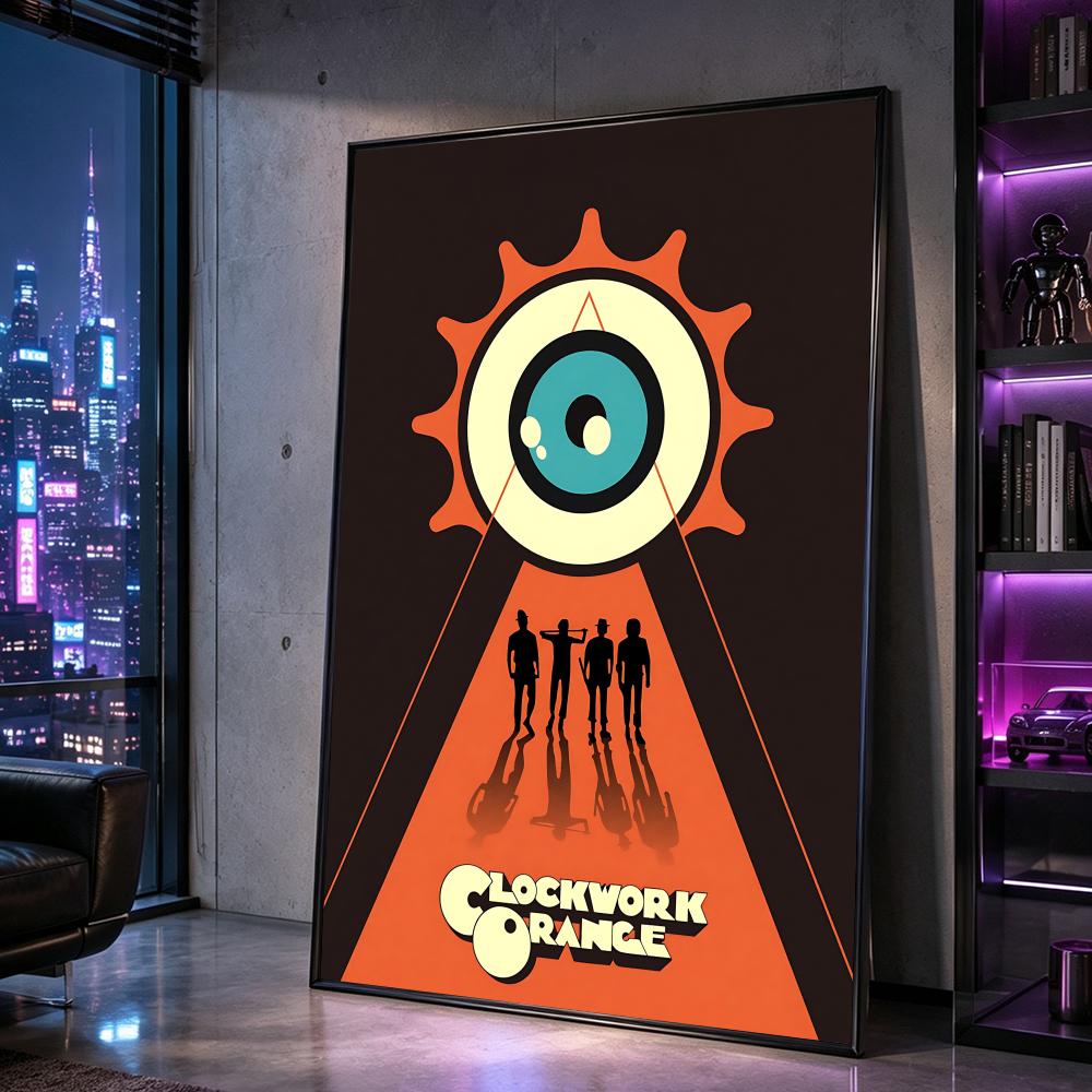 โปสเตอร์ A Clockwork Orange พิ - Home Decor Living Room Ideas บทวิจารณ์และราคา