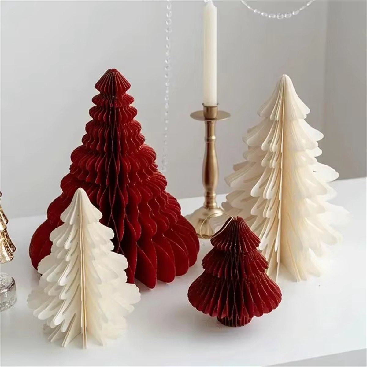 ต้นคริสต์มาสขนาดเล็ก 3 มิติ รุ - Home Decor Trend 2026 บทวิจารณ์และราคา