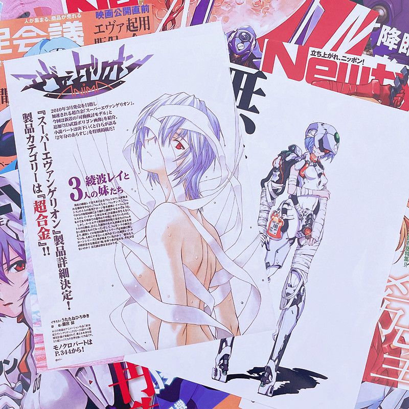 10/20/40pcs Evangelion Ayanami - Home Decor Magazine บทวิจารณ์และราคา