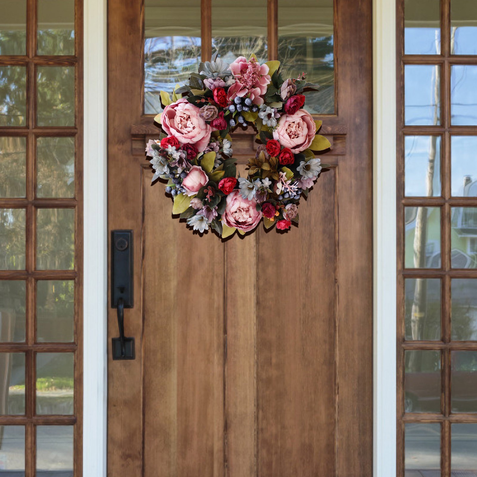 พวงมาลัยดอกไม้สุดหรู พวงกุหลาบ - Home Decor Trend 2026 บทวิจารณ์และราคา