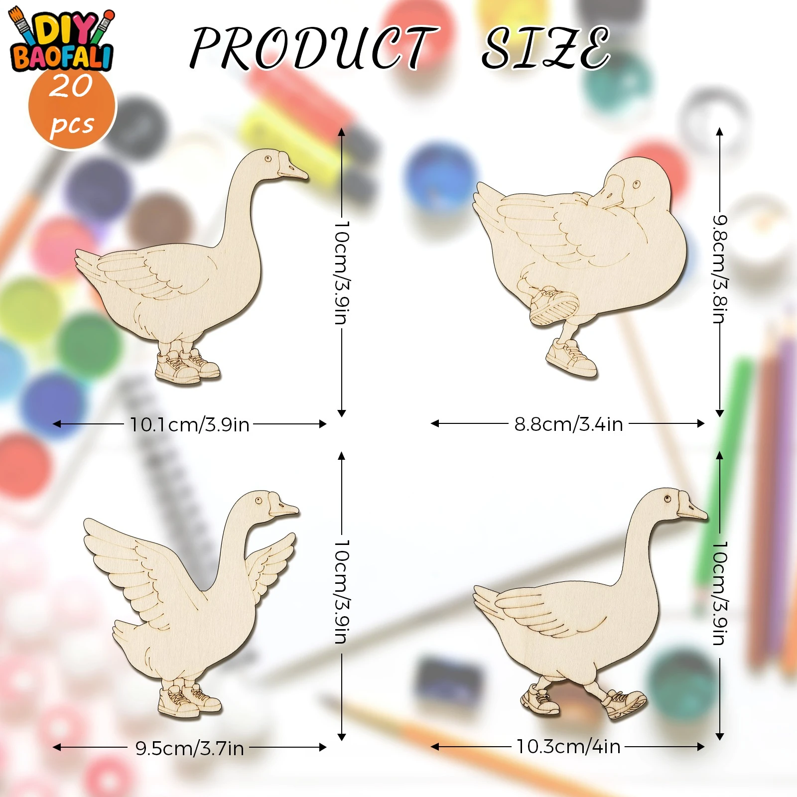 ชุดงานฝีมือไม้ยังไม่เสร็จสมบูร - Home Decor Diy บทวิจารณ์และราคา